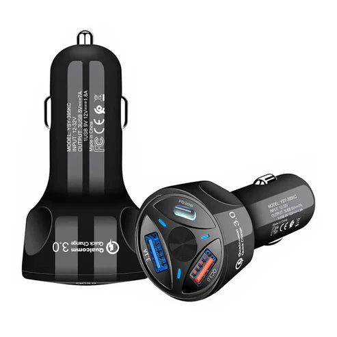 Hootoo - 3 Port Car Charger (Original) - IA Store Dubai