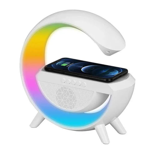 Led Wireless Charger Speaker - IA Store Dubai