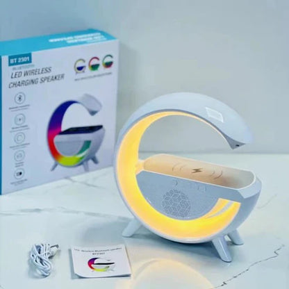 Led Wireless Charger Speaker - IA Store Dubai