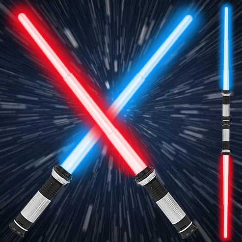Lightsaber Kids - 2 Pack - LED Light Up Saber with Sound & 7 Colors - IA Store Dubai